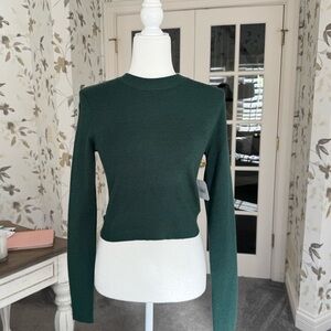 Altar'd State Hunter Green Sweater
